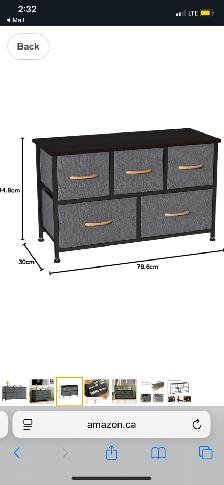 Double bed frame and dresser for sale-NO MATTRESS!!   $200 - Photo 3