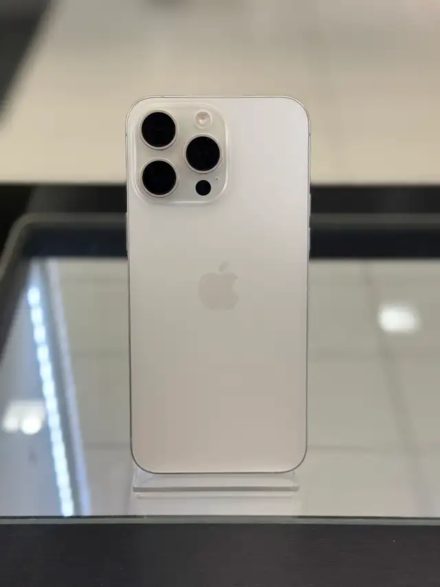 iPhone 15 Pro Max White Titanium