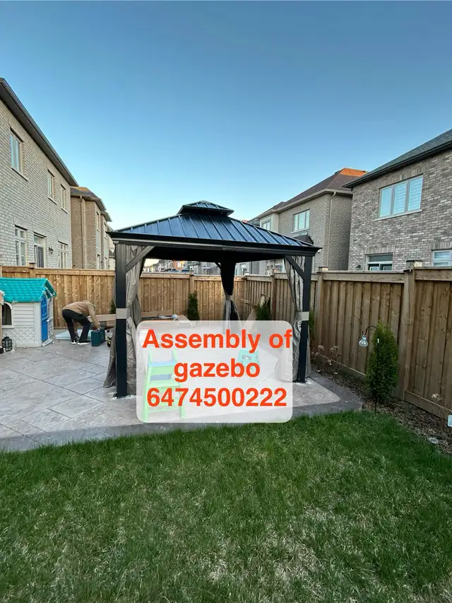 gazebo assembly