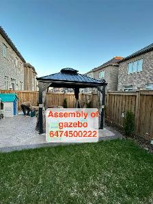 gazebo assembly