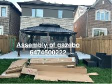 gazebo assembly - Photo 7
