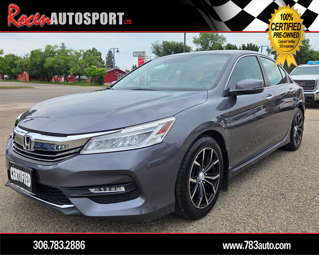 CERTIFIED 2017 HONDA ACCORD TOURING - 96K - EXTRA CLEAN - YORTON
