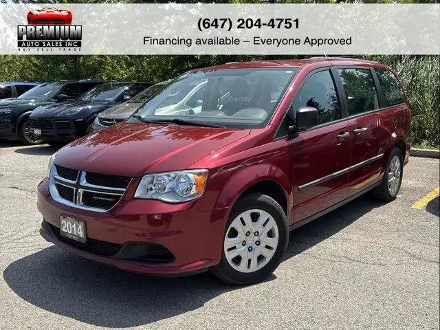 2014 Dodge Grand Caravan  3 YEAR WARRANTY INCLUDED