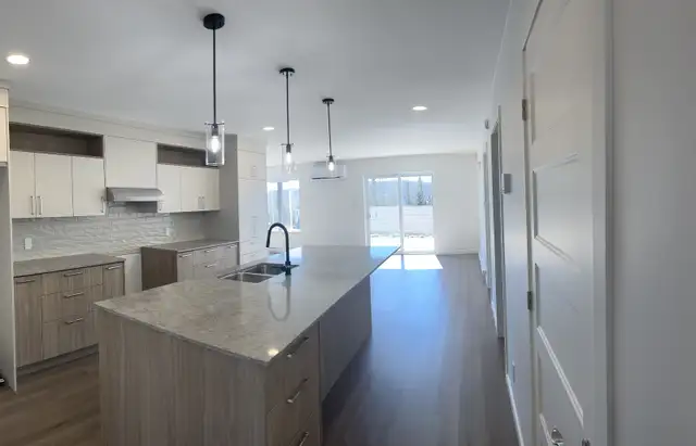Duplex sans escalier avec garage, Edmundston-Nord