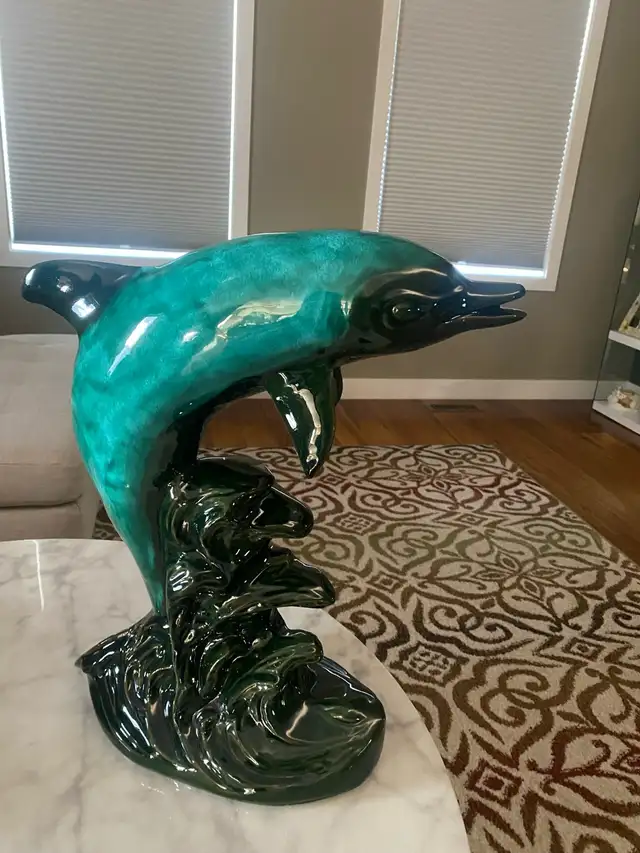 Blue Mountain Pottery Dolphin
