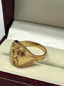 10K brushed Eagle Men’s Ring - Photo 6