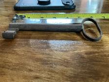Antique Cast Iron Skeleton Large Gate Key ! - Photo 2