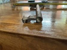 Antique Cast Iron Skeleton Large Gate Key ! - Photo 4