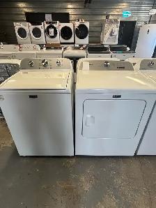 Maytag "27" White Top Load Washer/Dryer