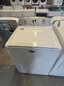Maytag "27" White Top Load Washer/Dryer - Photo 2