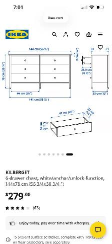 IKEA dresser for sale - Photo 5