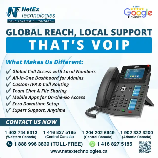 VoIP Phone System | Local Support Across Canada