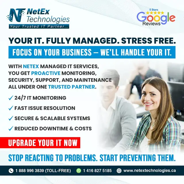 IT Services for Small Business | 24/7 Monitoring & Support