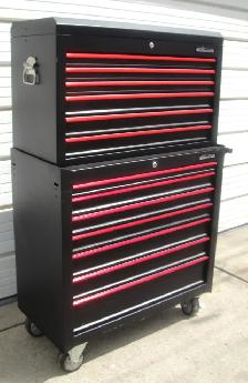 MASTERCRAFT 13 DRAWER 16 GUAGE STEEL TOOL CHEST / BOX - Photo 3