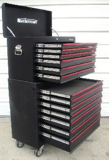 MASTERCRAFT 13 DRAWER 16 GUAGE STEEL TOOL CHEST / BOX - Photo 4
