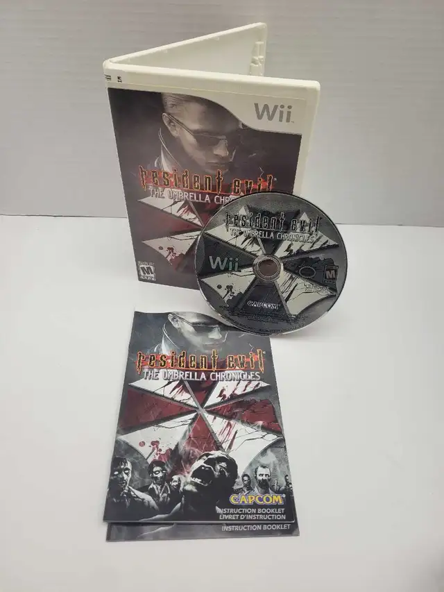 Wii Resident Evil The Umbrella Chronicles
