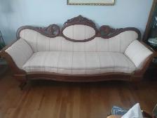 Victorian Antique Camel Back Couch For Sale