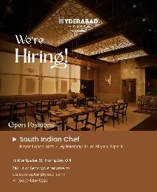 South Indian chef
