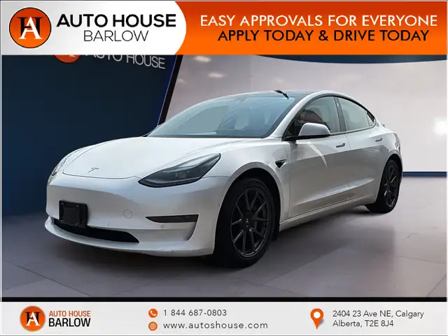 2021 Tesla Model 3 Standar Range Plus LEATHER SEATS BACKUP CAMER