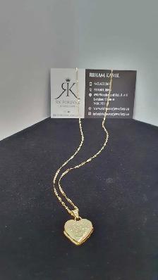 10 yellow gold chain & pendant / R 2 - Photo 4