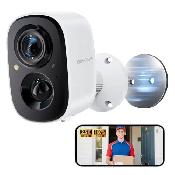2.5K Wireless Magnetic Security Camera Outdoor WiFi AI Human...