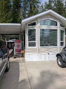 For sale Scotch Creek Rv lot with 41 foot park model