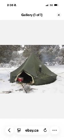 5 man hot tent