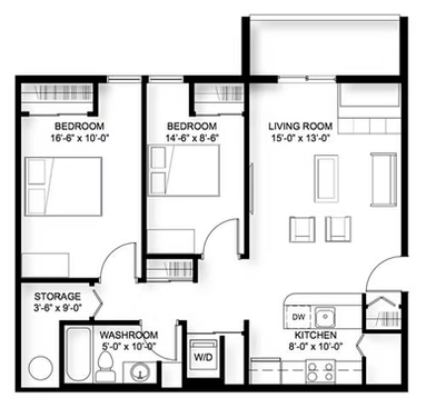 3-Bedroom Apartment Near University of Manitoba – $1,600/month