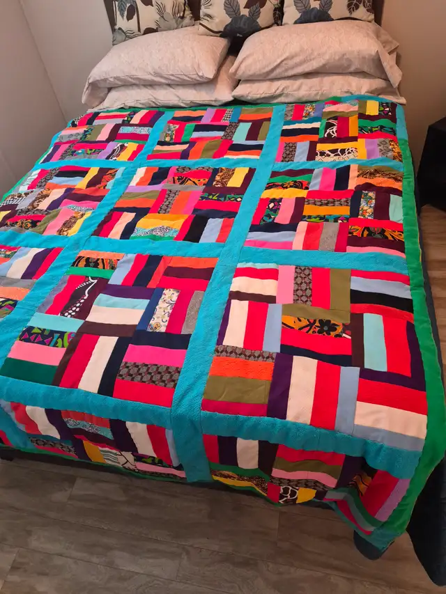 Homemade PATCHWORK QUILT $50