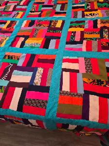 Homemade PATCHWORK QUILT $50 - Photo 2