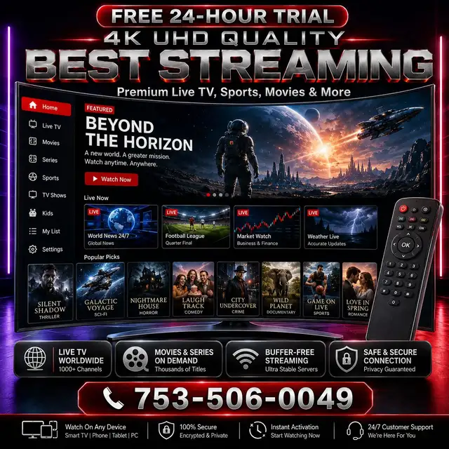 Unlimited 4K UHD Streaming