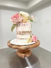 amazing Floral cakes, custom cakes , seminaked cake effect