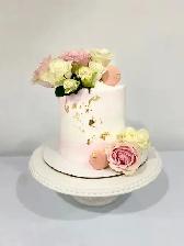 amazing Floral cakes, custom cakes , seminaked cake effect - Photo 2