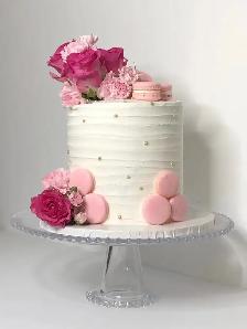 amazing Floral cakes, custom cakes , seminaked cake effect - Photo 8
