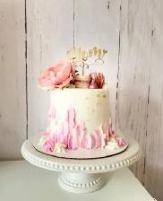 amazing Floral cakes, custom cakes , seminaked cake effect - Photo 9