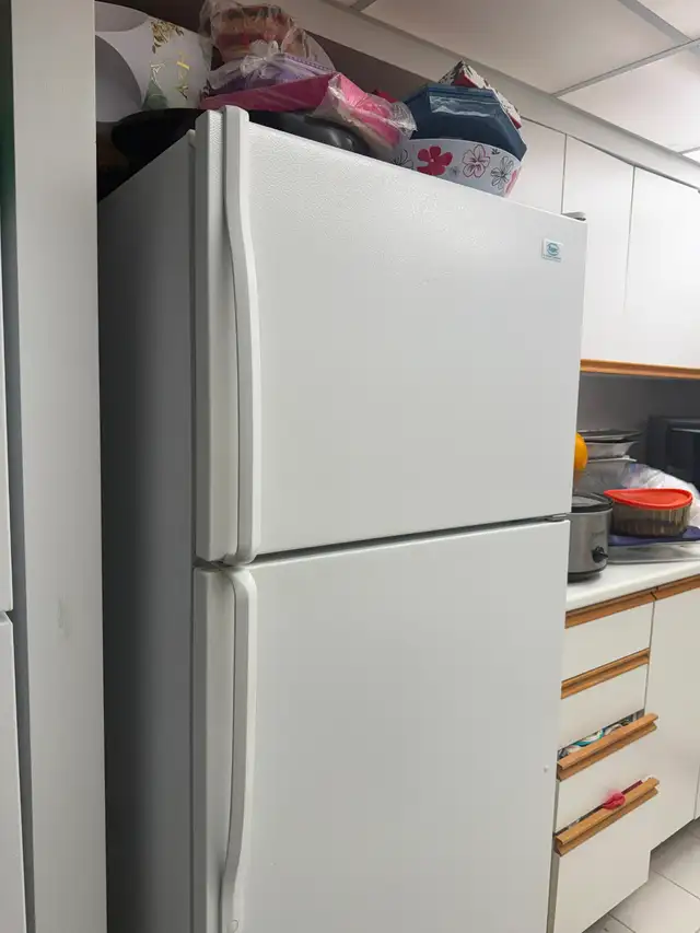 30'  WHIRLPOOL FRIDGE WHITE  - 2 DOOR