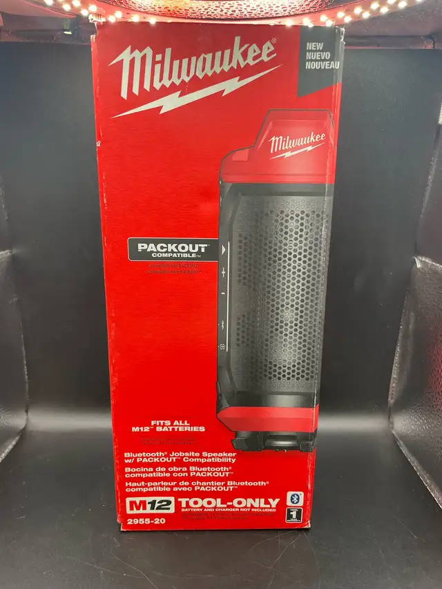 MILWAUKEE BLUETOOTH JOB-SITE SPEAKER 2955-20