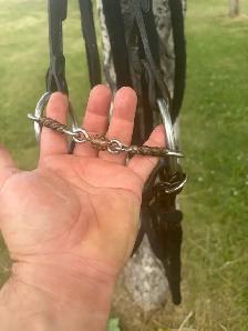 3 piece snaffle with roller - Photo 5