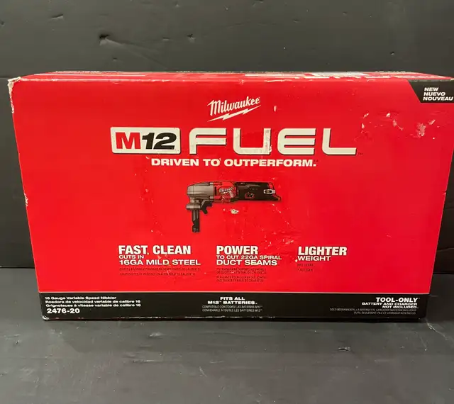 MILWAUKEE 16 GAUGE VARIABLE SPEED NIBBLER 2476-20