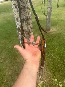 copper snaffle bit - Photo 2
