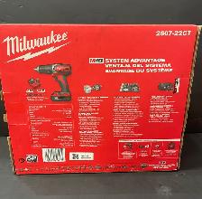 MILWAUKEE M18 COMPACT 1/2" HAMMER DRILL/DRIVER KIT 2607-22CT - Photo 2