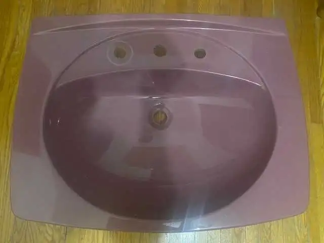 Bathroom Sink Vintage Muave