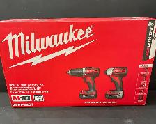 MILWAUKEE M18 2-TOOL COMBO KIT 2697-22CT