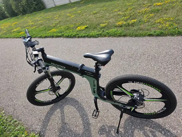 E-Bike - Polesitting Folding Electric Trail Bike