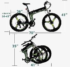 E-Bike - Polesitting Folding Electric Trail Bike - Photo 6