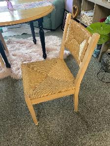 Drop Leaf Table with Two Chairs - Photo 4