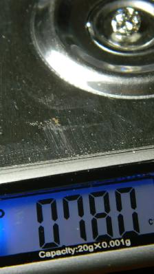 Diamand Blanc Rond naturel 78 points 1960-1970 Couleur GH - Photo 2