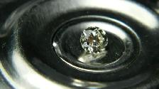 Diamand Blanc Rond naturel 78 points 1960-1970 Couleur GH - Photo 3