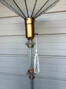 Beautiful Glass Floor Lamp - Photo 4