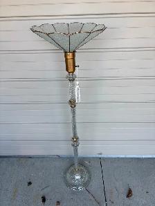 Beautiful Glass Floor Lamp - Photo 8